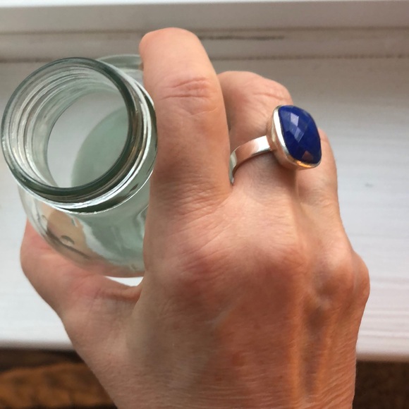 Lapis Lazuli Faceted Ring✨ - Picture 4 of 4